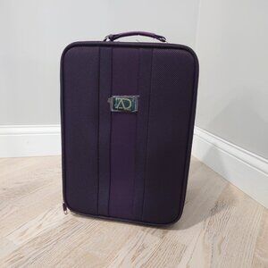 Medium Wig Travel Box with Top Handle & Double Zipper